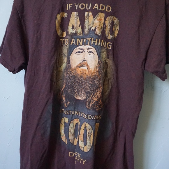 If you Add Camo to Anything Duck Dynasty Shirt - Picture 1 of 4